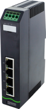 Xelity 4TX GE Unmanaged Switch 4 Port 1000Mbit 