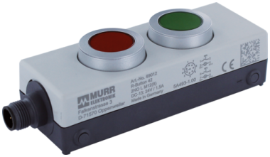 Reset button with 2 illuminated push buttons  69012