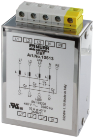 MEF EMC-FILTER 3-PHASE 1-STAGE WITH NEUTRAL  10510