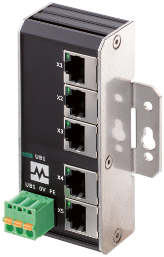 Xenterra 5TX unmanaged Switch wallmounted 5 Port 100Mbit 