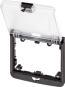 Modlink MSDD Einbaurahmen 2-fach transparent