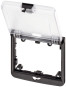 Modlink MSDD Einbaurahmen 2-fach transparent