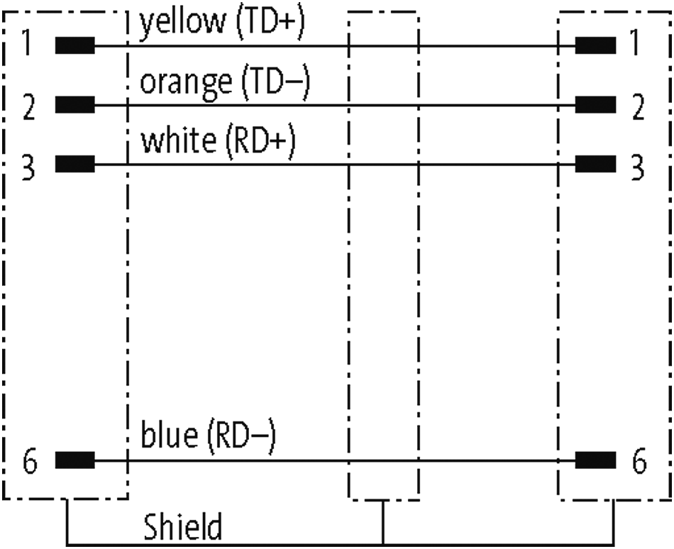 Rj45 Connector Diagram 4 Wire Wiring Diagram